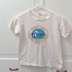 Vintage kids tee, Spirit Lake